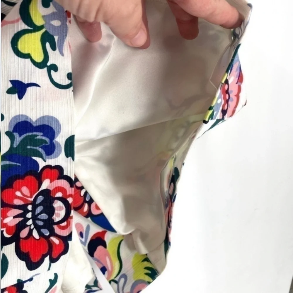 Boden White Floral Pencil Skirt - Picture 10 of 12
